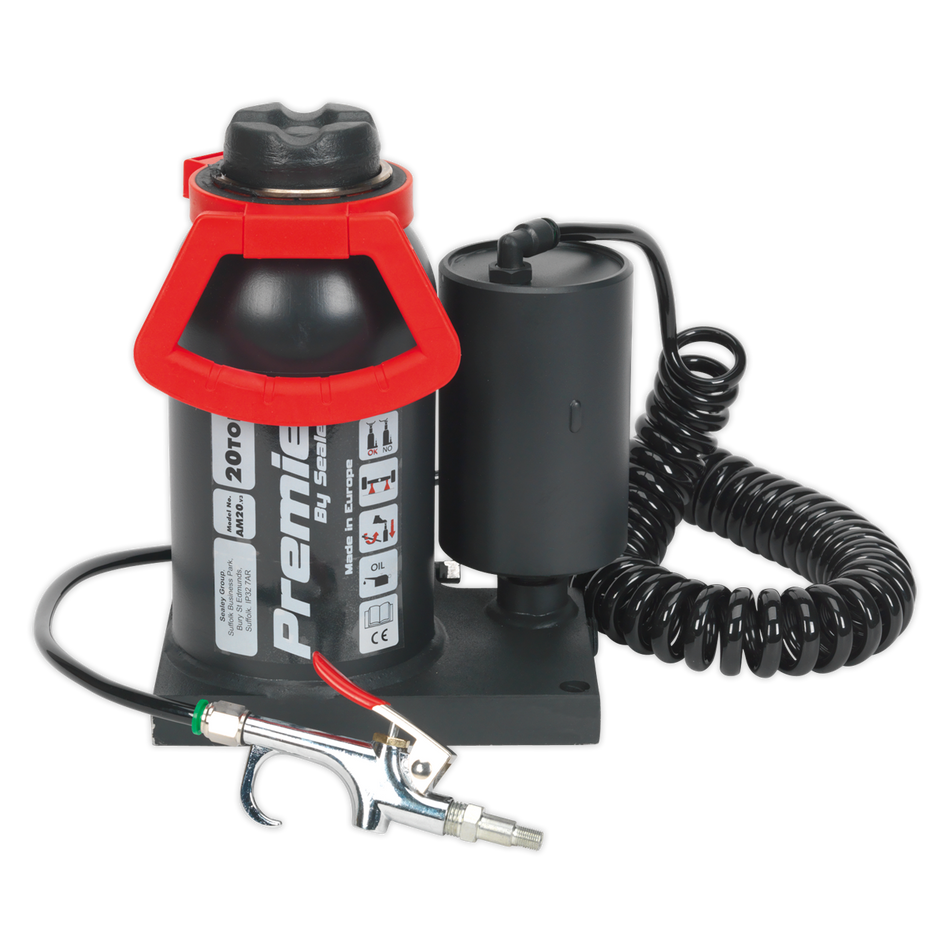AM20 Premier Manual/Air Hydraulic Bottle Jack 20 Tonne