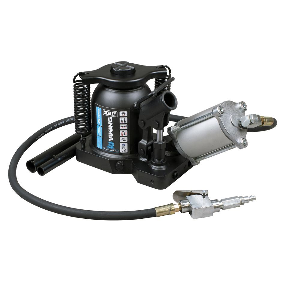 AM20SLE Viking Manual/Air Hydraulic Bottle Jack 20 Tonne