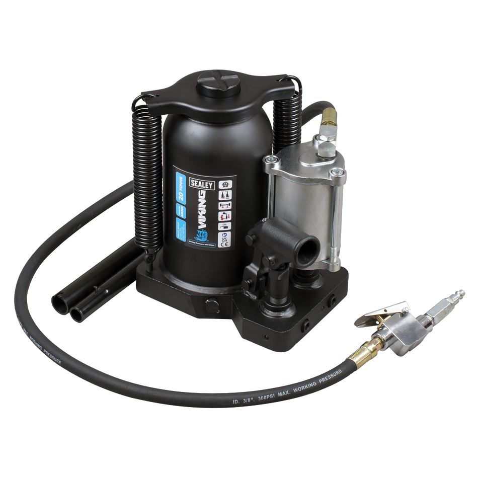AM20S Viking Manual/Air Hydraulic Bottle Jack 20 Tonne