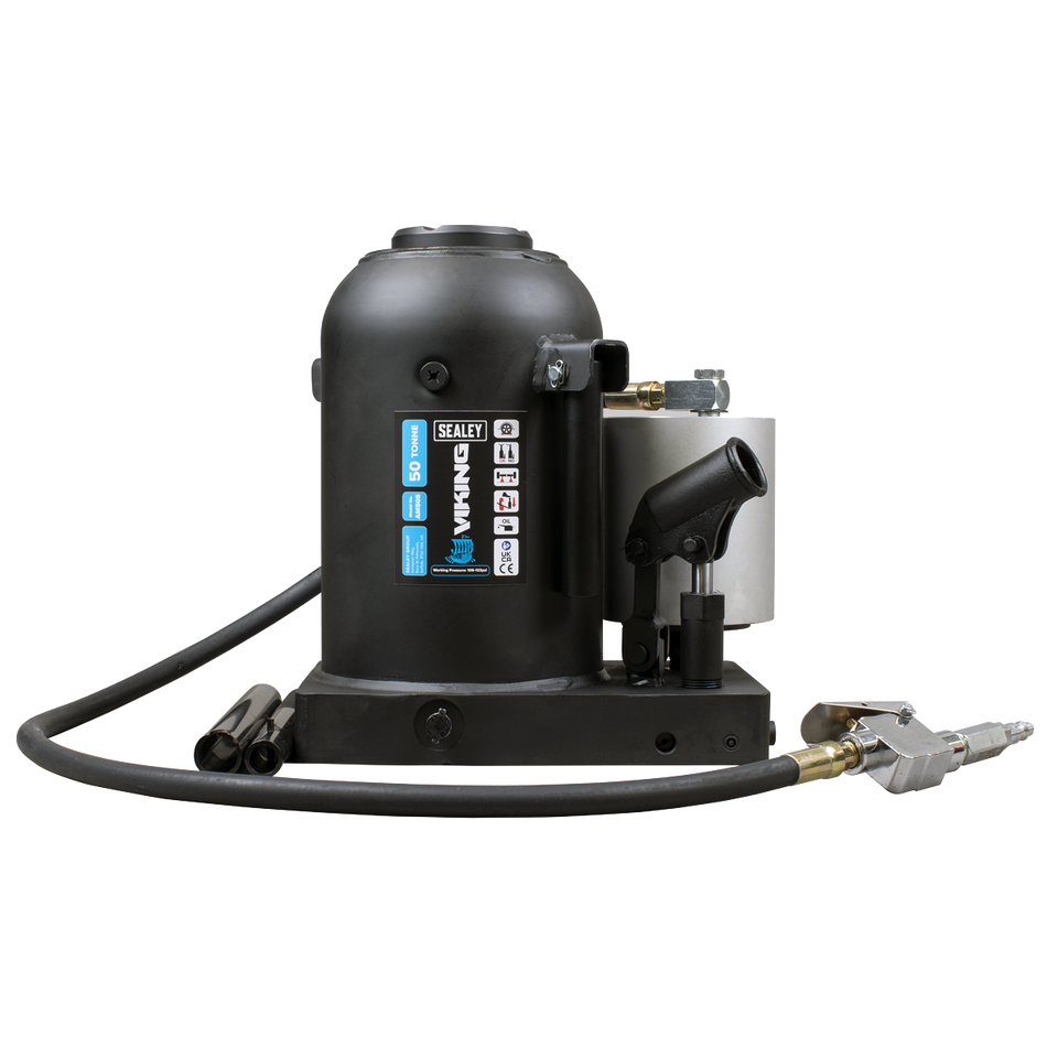 AM50S Viking Manual/Air Hydraulic Bottle Jack 50 Tonne