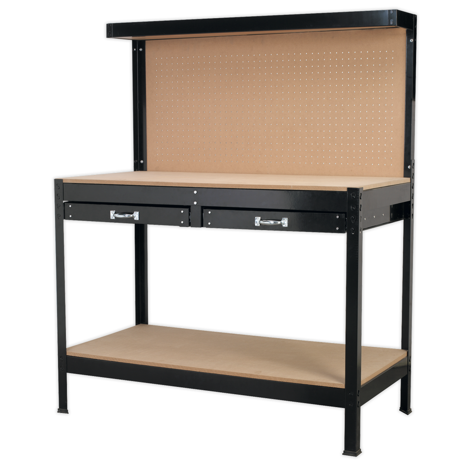 AP12600 Workstation with 2 Drawers 1.2m