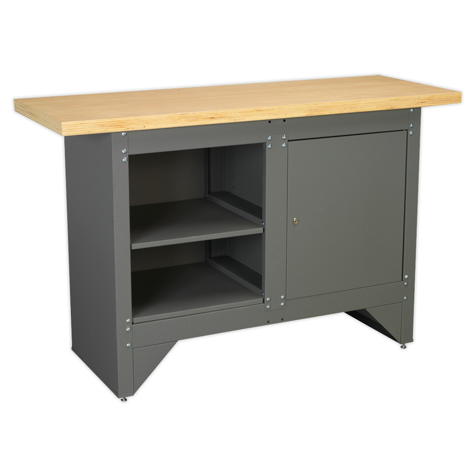 AP2010 Heavy-Duty Workbench with Cupboard