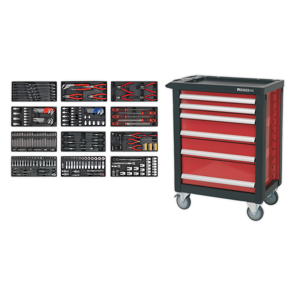 AP2406TBTC01 Premier Rollcab 6 Drawer with 298pc Tool Kit