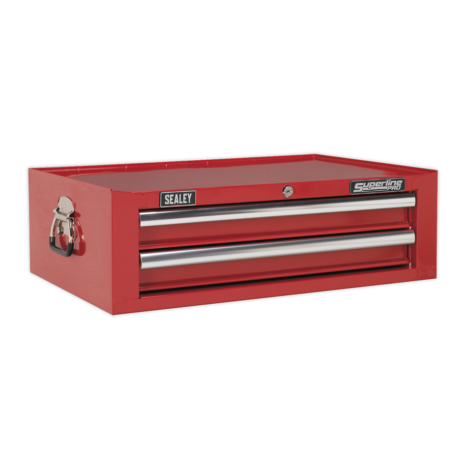 AP26029T Superline PRO Mid-Box Tool Chest 2 Drawer - Red