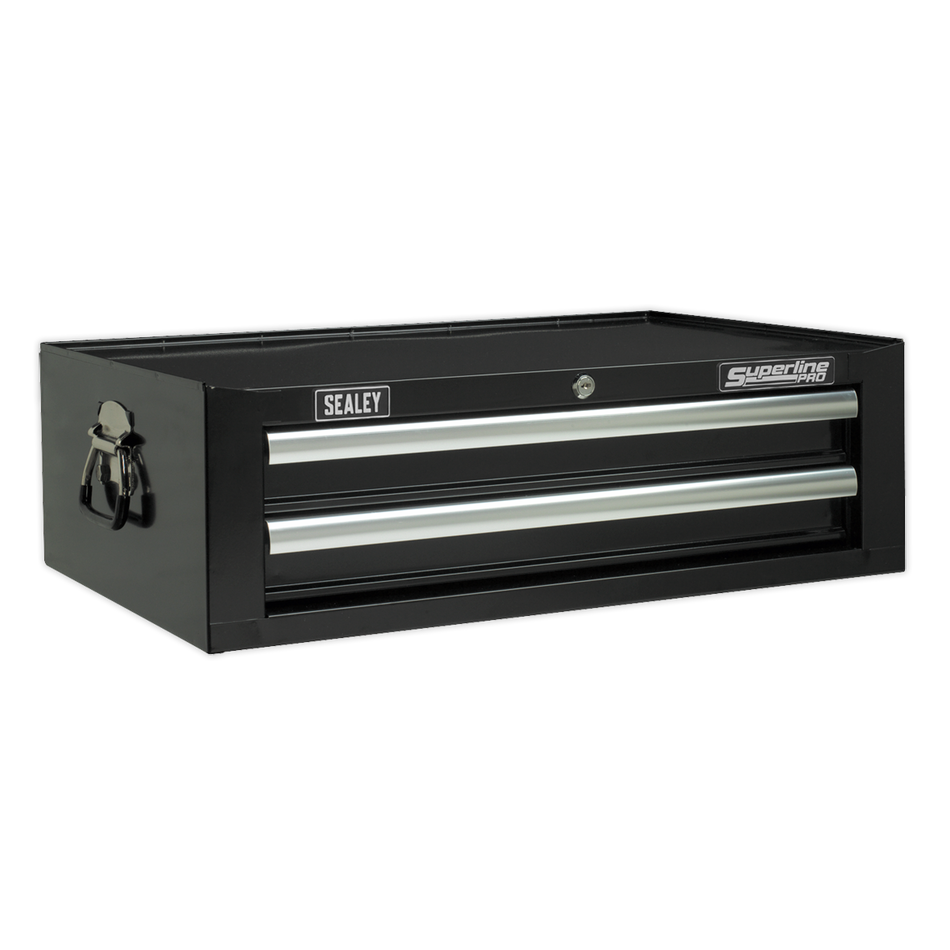 AP26029TB Superline PRO Mid-Box Tool Chest 2 Drawer - Black