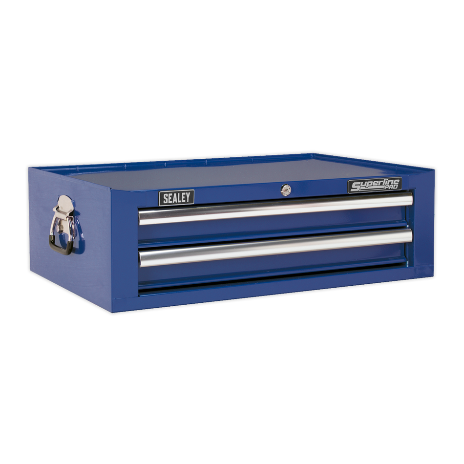 AP26029TC Superline PRO Mid-Box Tool Chest 2 Drawer - Blue