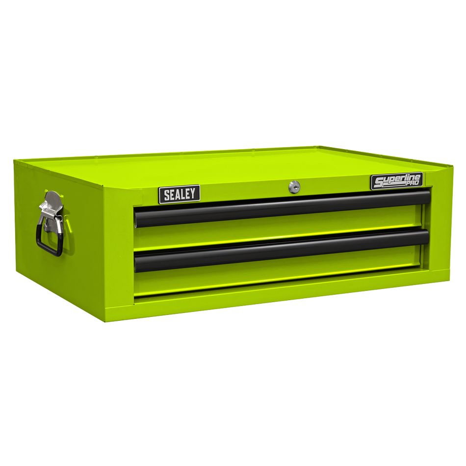 AP26029THV Superline PRO Mid-Box Tool Chest 2 Drawer - Green/Black