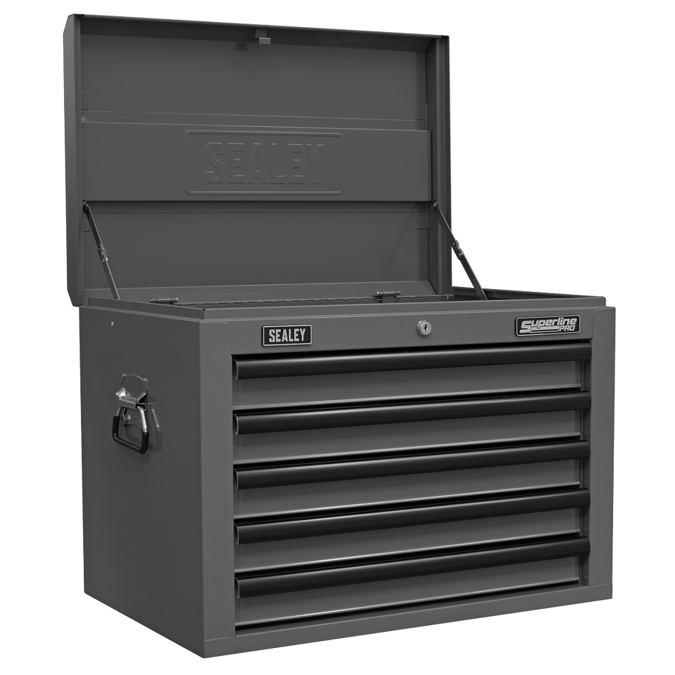 SPTGRCOMBO1 Superline PRO Tool Chest Combination 14 Drawer with 1179pc Tool Kit - Grey
