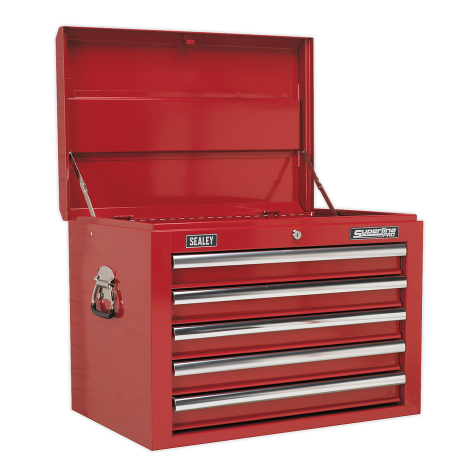 TBTPCOMBO1 Superline PRO Tool Chest Combination 14 Drawer with 446pc Tool Kit - Red