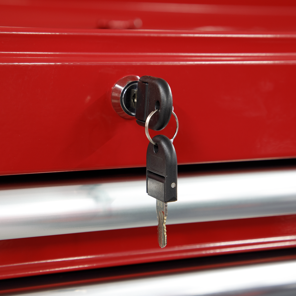AP26479T Superline PRO Rollcab 7 Drawer - Red