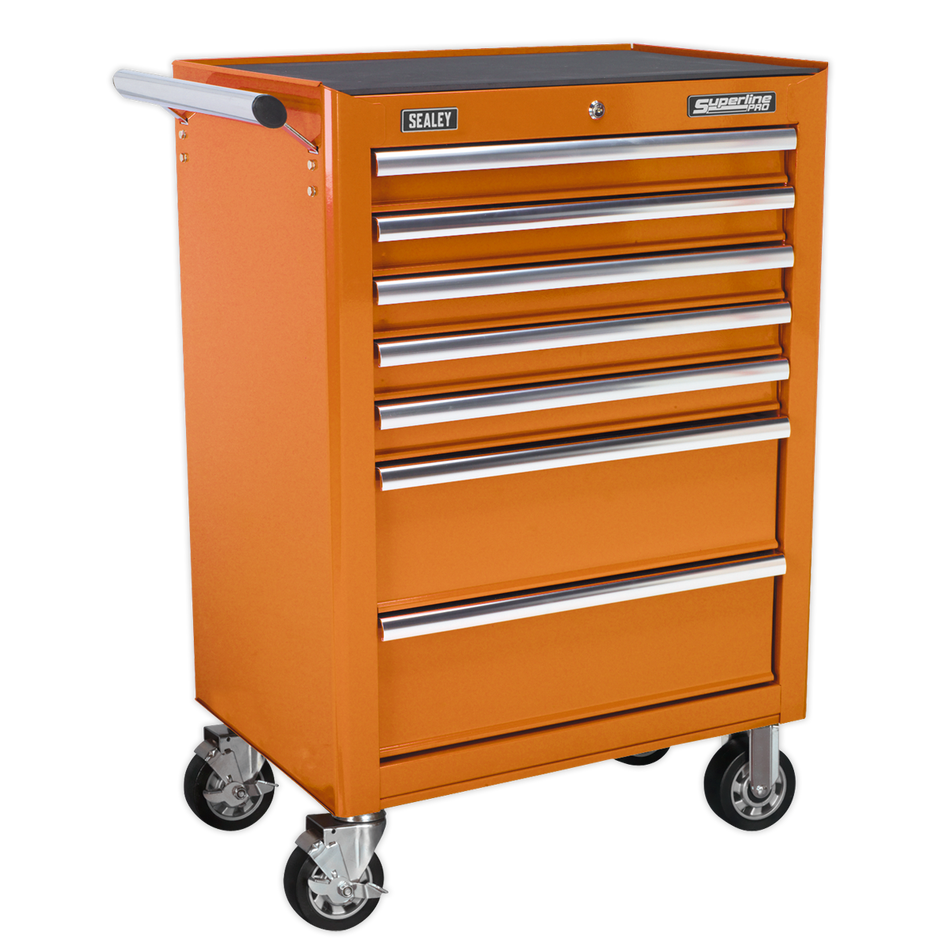 TBTPCOMBO4 Superline PRO Tool Chest Combination 14 Drawer with 446pc Tool Kit - Orange