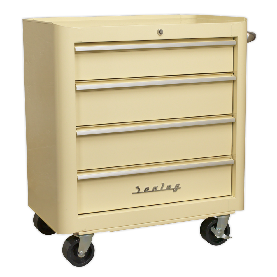 AP28204 Premier Retro Style Rollcab 4 Drawer