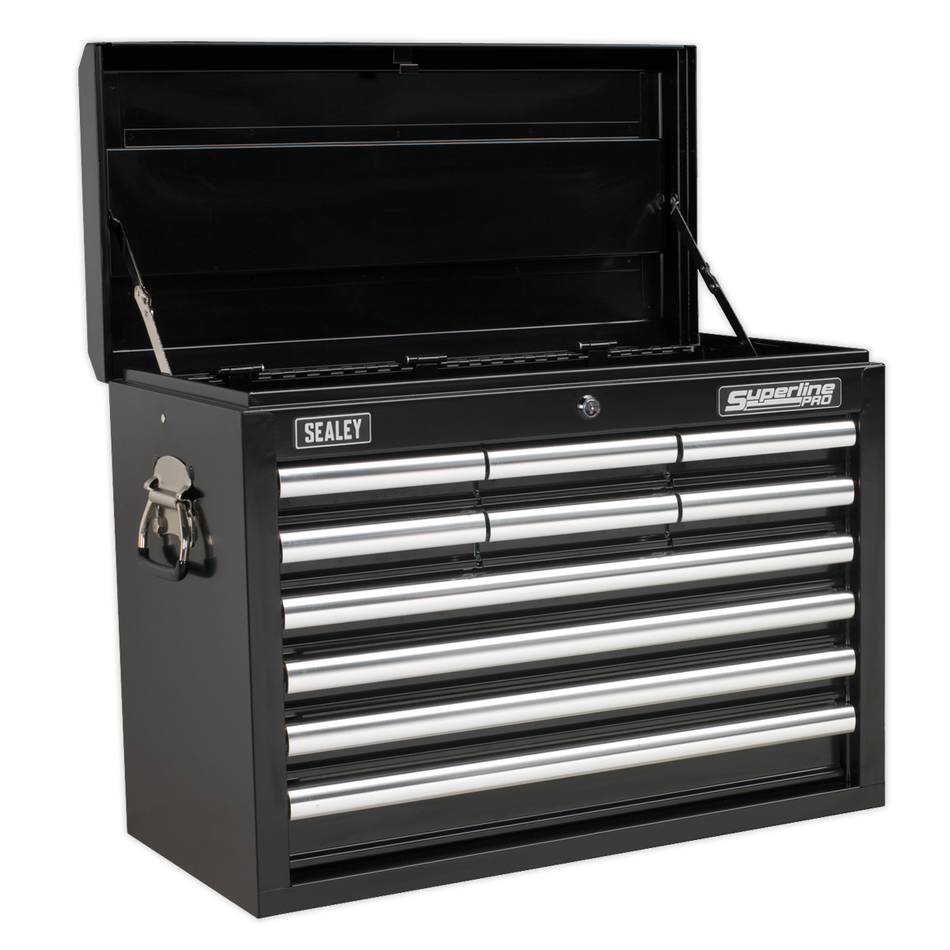 AP33109B Superline PRO Topchest 10 Drawer - Black
