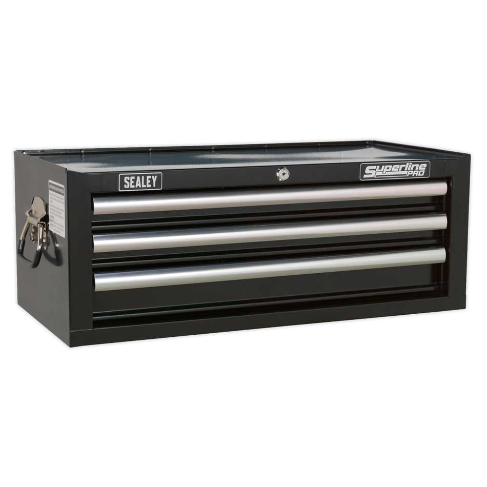AP33339B Superline PRO Mid-Box Tool Chest 3 Drawer - Black