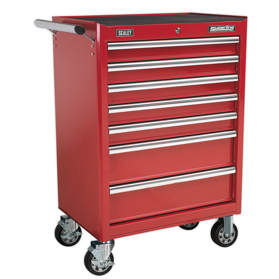 AP33479 Superline PRO Rollcab 7 Drawer - Red