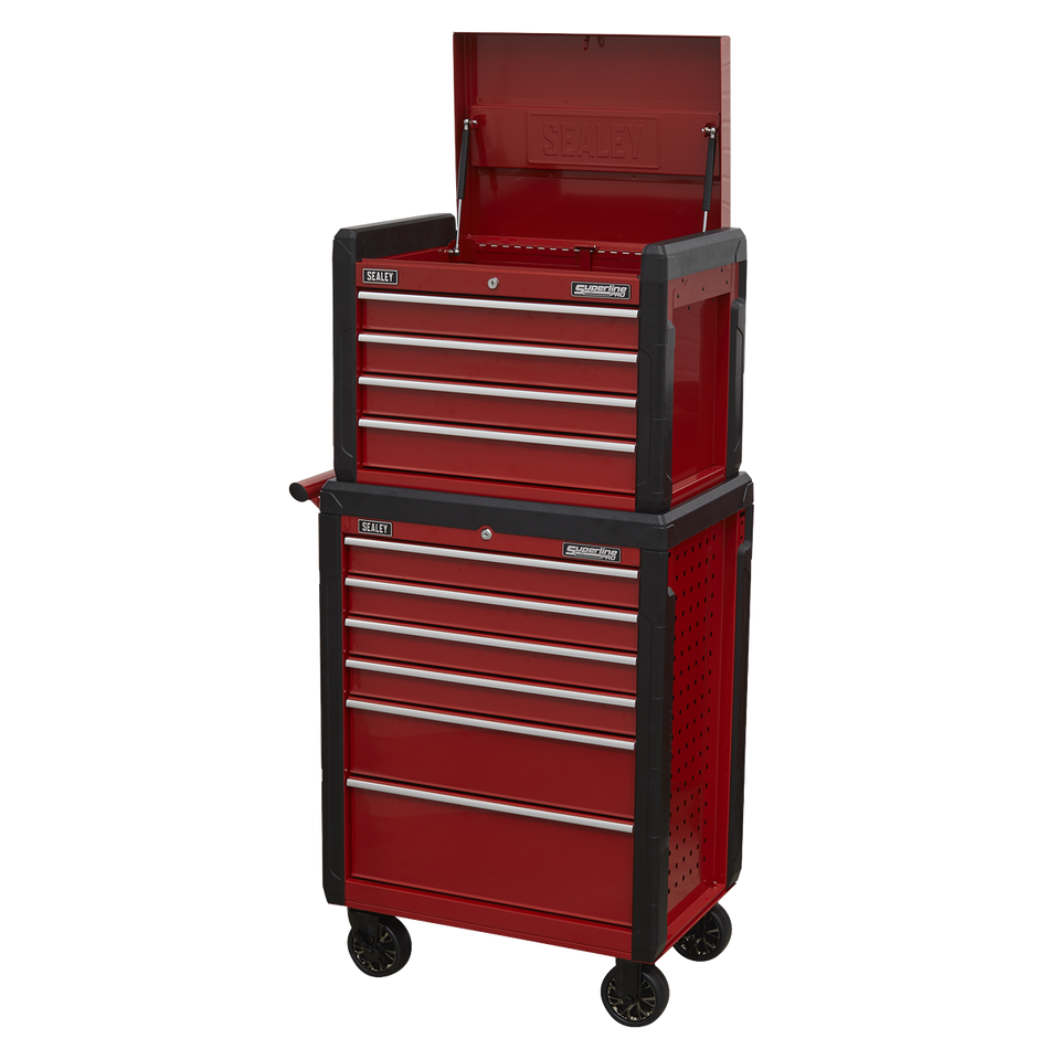 AP3410STACK Superline PRO Topchest & Rollcab Combination 10 Drawer