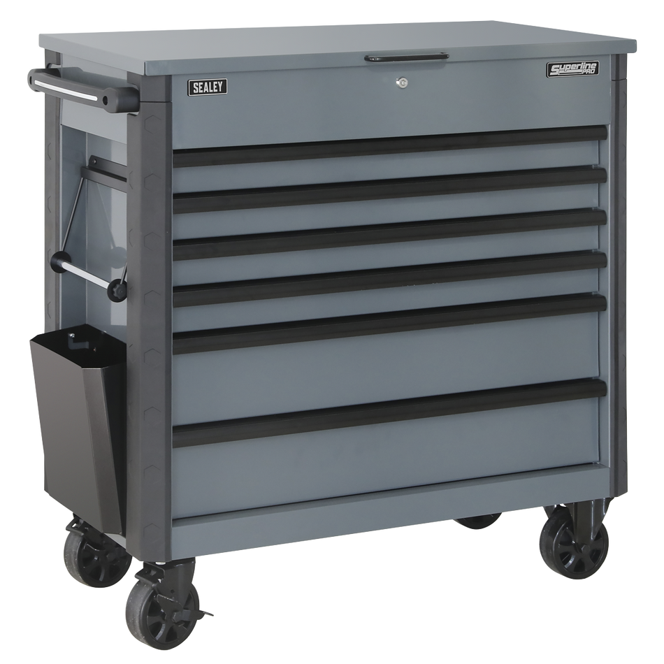 AP366G Tool Trolley 6 Drawer - Grey