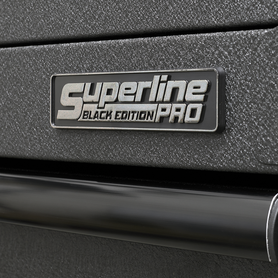 AP4106BE Superline PRO Black Edition Topchest with 6 Soft Close Drawers & Power Bar 1030mm