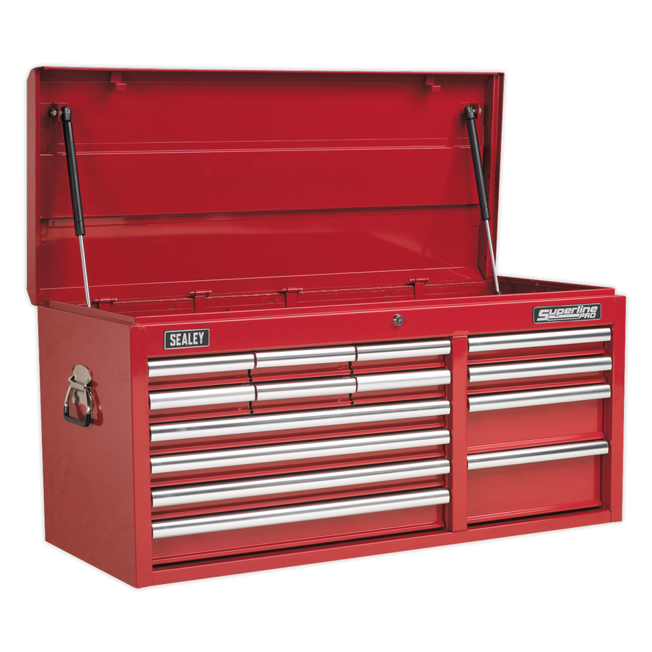 AP41149 Superline PRO Heavy-Duty Topchest 14 Drawer - Red
