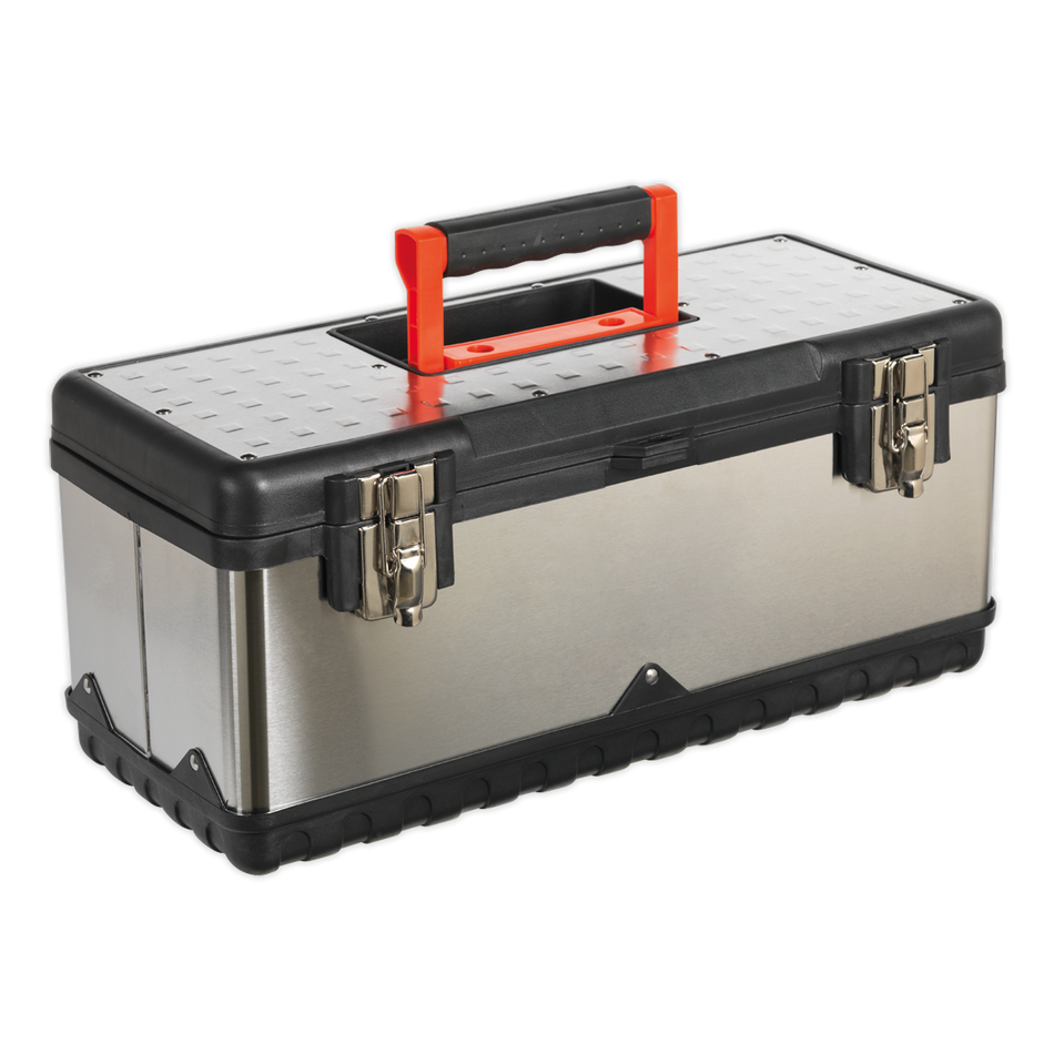 AP505S Stainless Steel Toolbox with Tote Tray 505mm