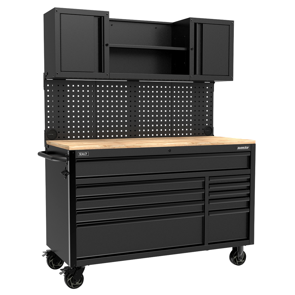 AP5210BE Superline PRO Mobile Workstation 10 Drawer