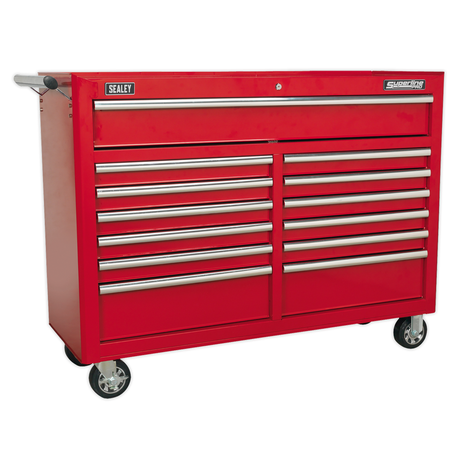 AP5213T Superline PRO Rollcab 13 Drawer - Red