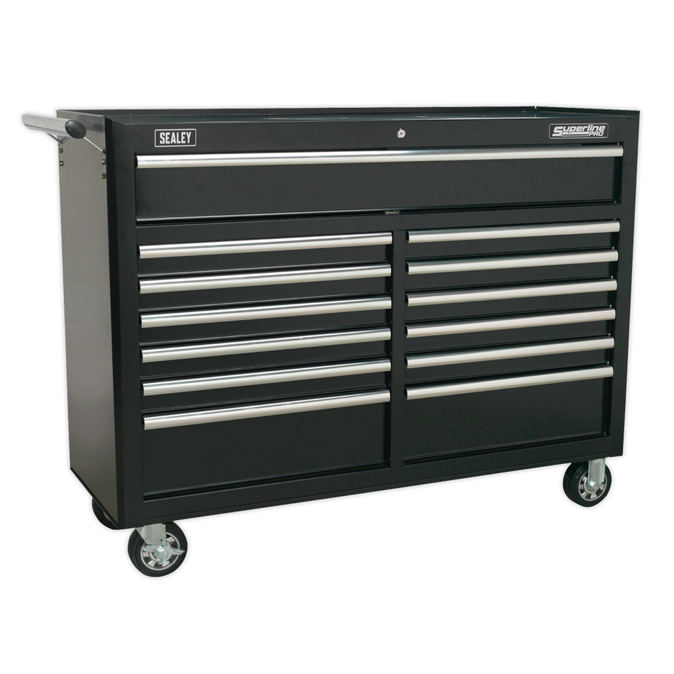 AP5213TB Superline PRO Rollcab 13 Drawer - Black