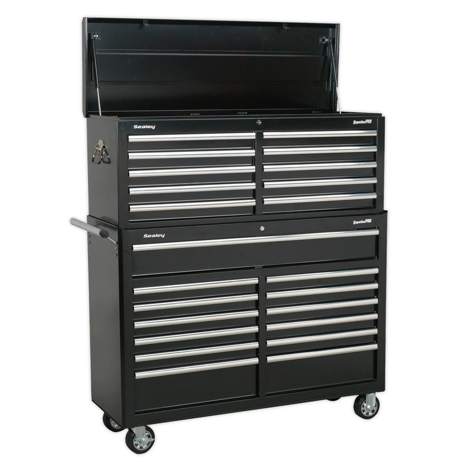 AP52COMBO2 Superline PRO Tool Chest Combination 23 Drawer - Black