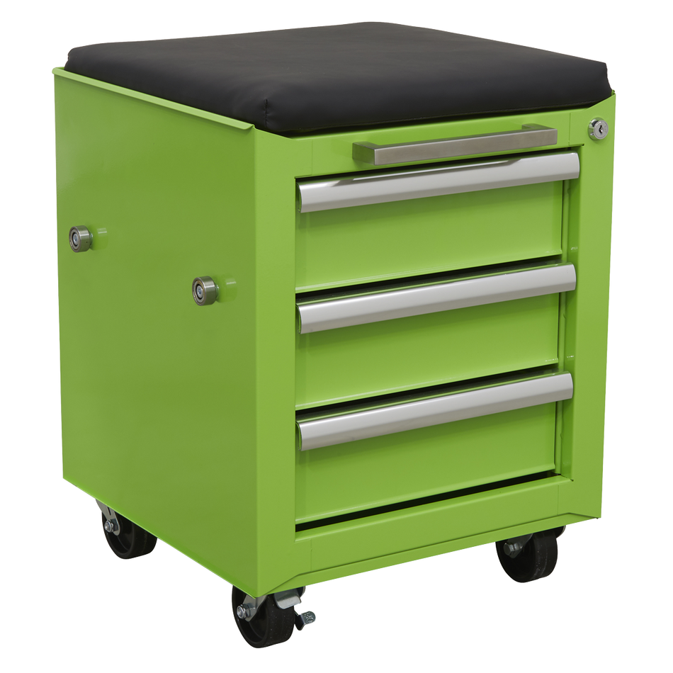 AP556CSHV Superline PRO Rollcab 3 Drawer with Utility Seat