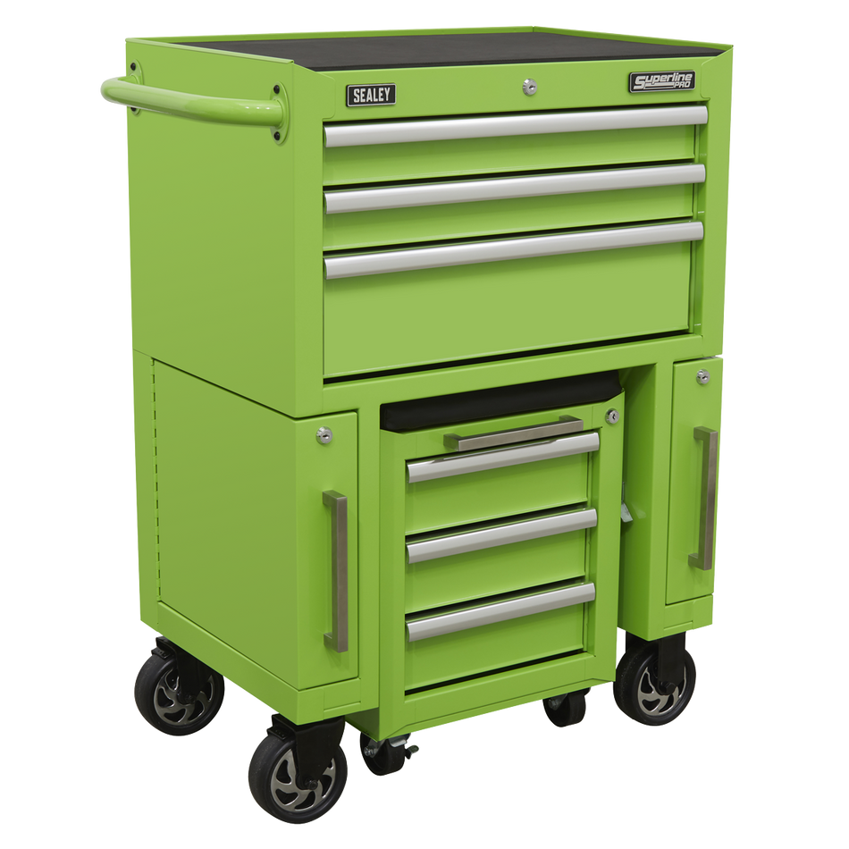 AP556CSHV Superline PRO Rollcab 3 Drawer with Utility Seat