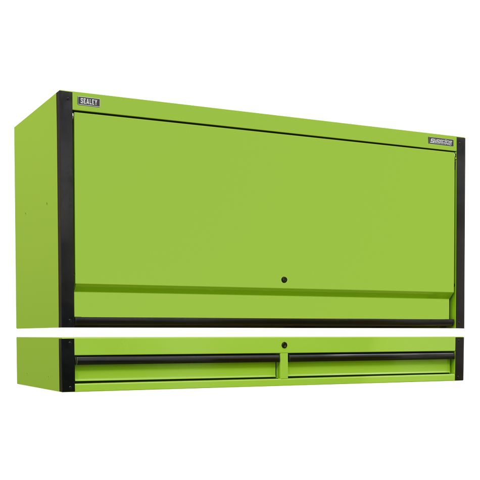 AP6103BE Superline PRO Black Edition Top Hutch & 2 Drawer Riser 1549mm