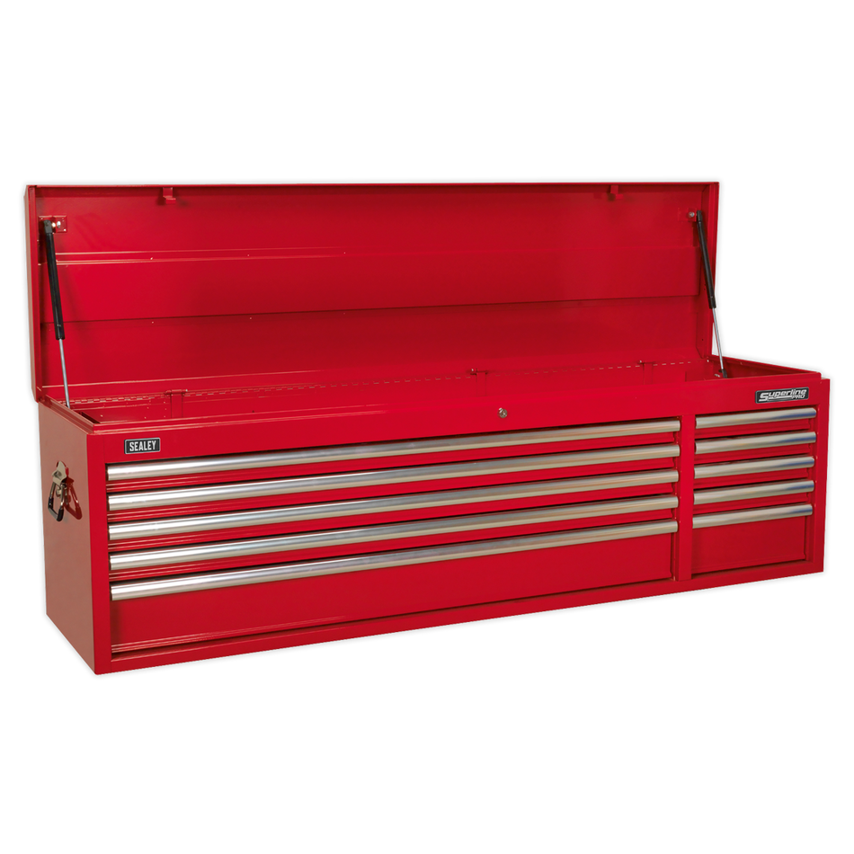 AP6610 Superline PRO Topchest 10 Drawer - Red