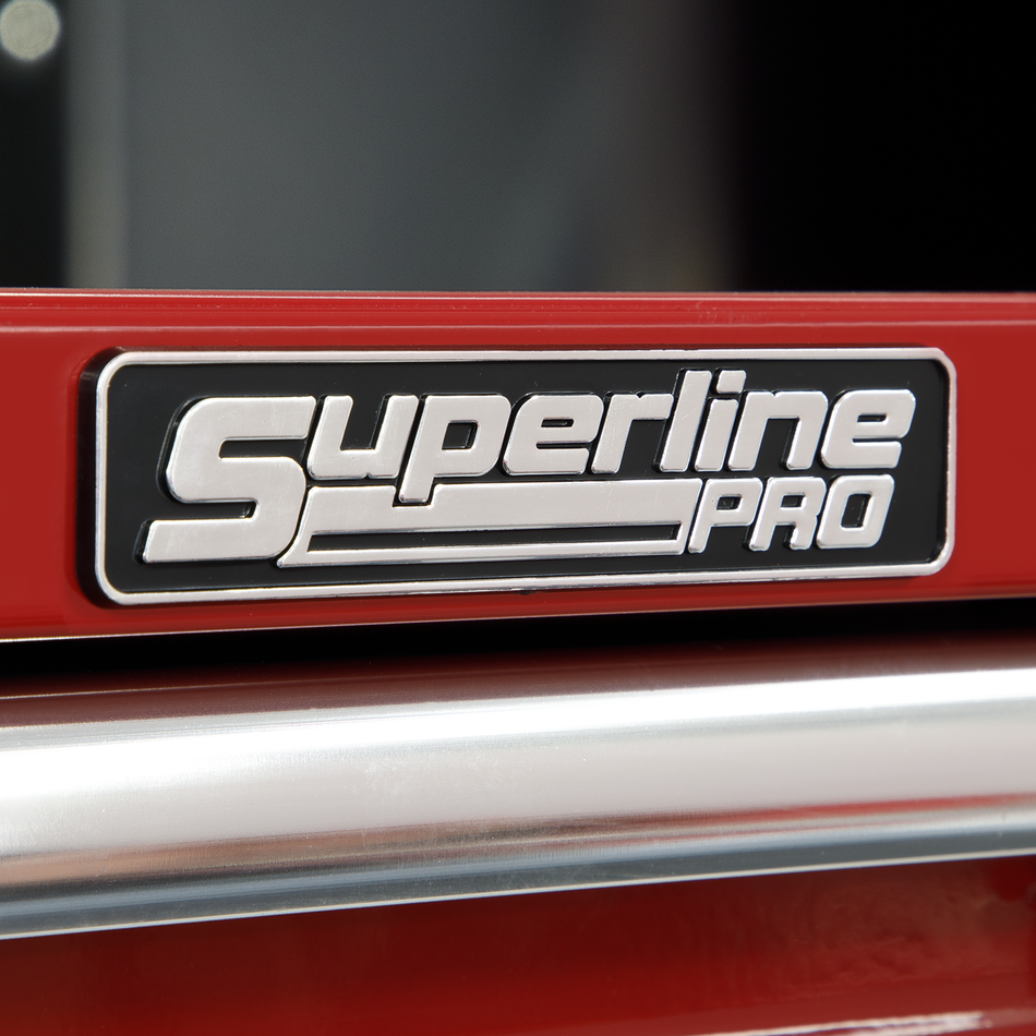 AP6612 Superline PRO Rollcab 12 Drawer - Red