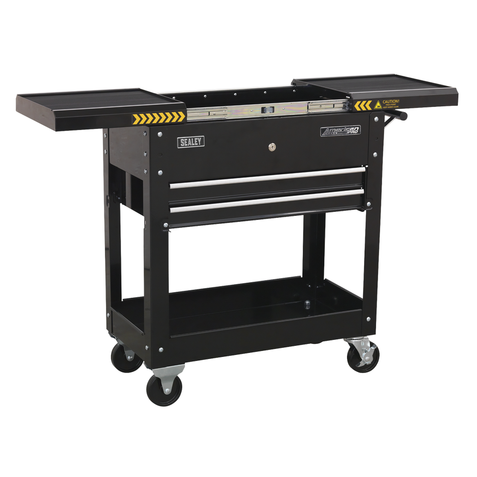 AP705MB American PRO Mobile Tool & Parts Trolley - Black