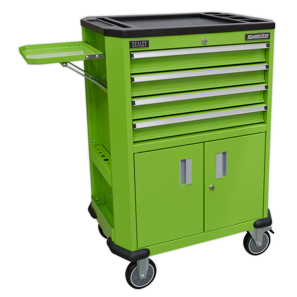 AP980MTHV Superline PRO Tool Trolley with 4 Drawers & 2 Door Cupboard