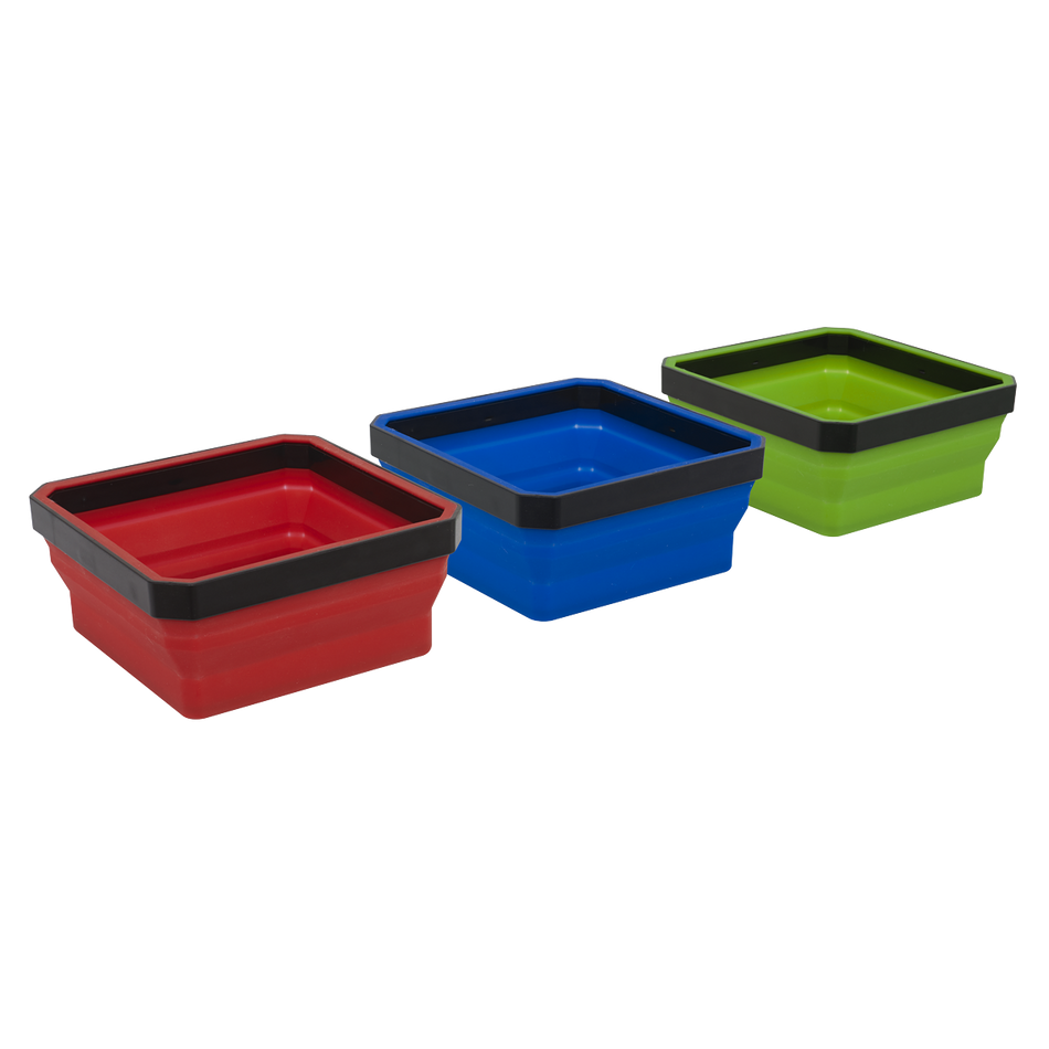 APCSTS Collapsible Magnetic Parts Tray Set