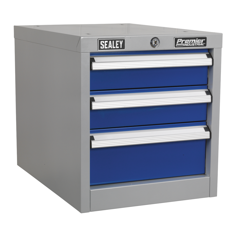 API16 Premier Industrial Triple Drawer Unit for API Series Workbenches