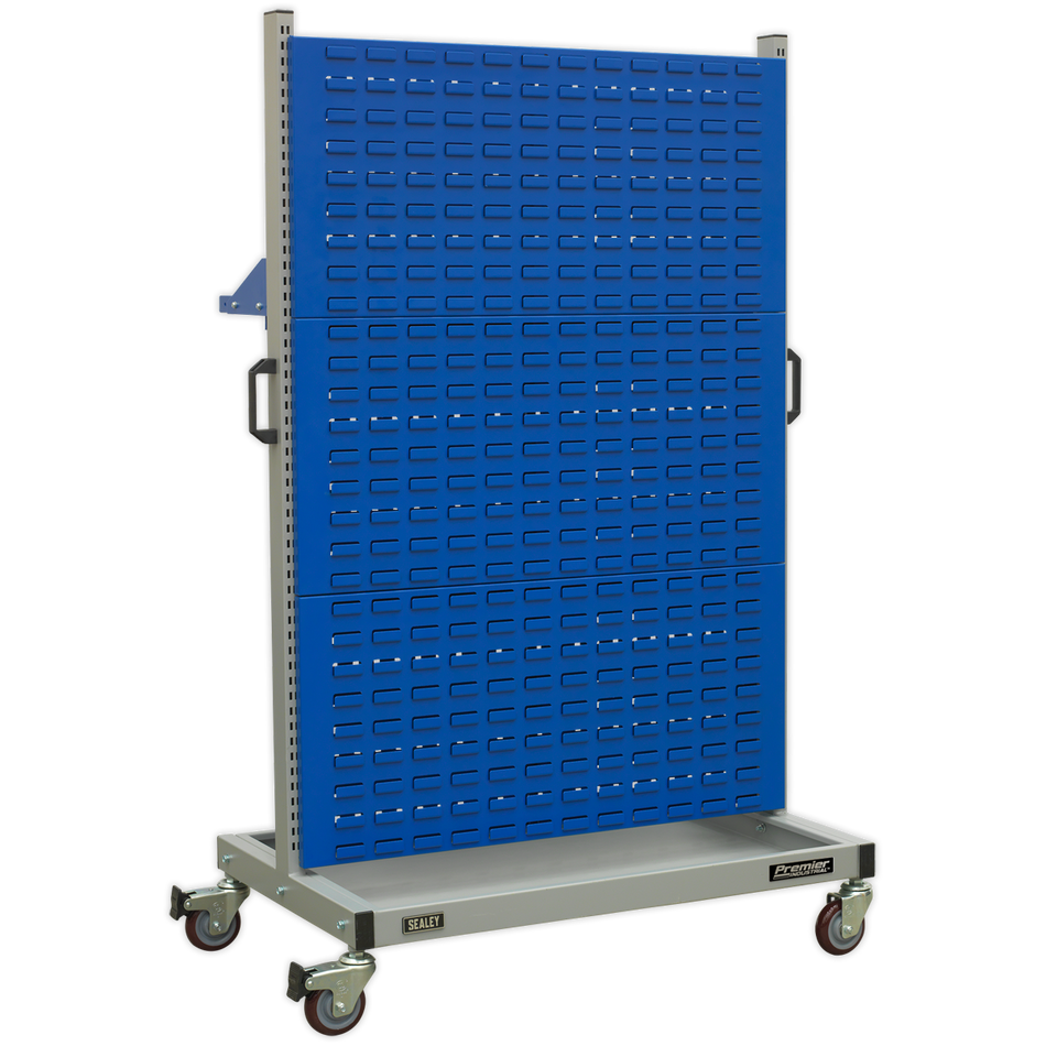 APICCOMBO1 Premier Industrial Mobile Storage System with Shelf