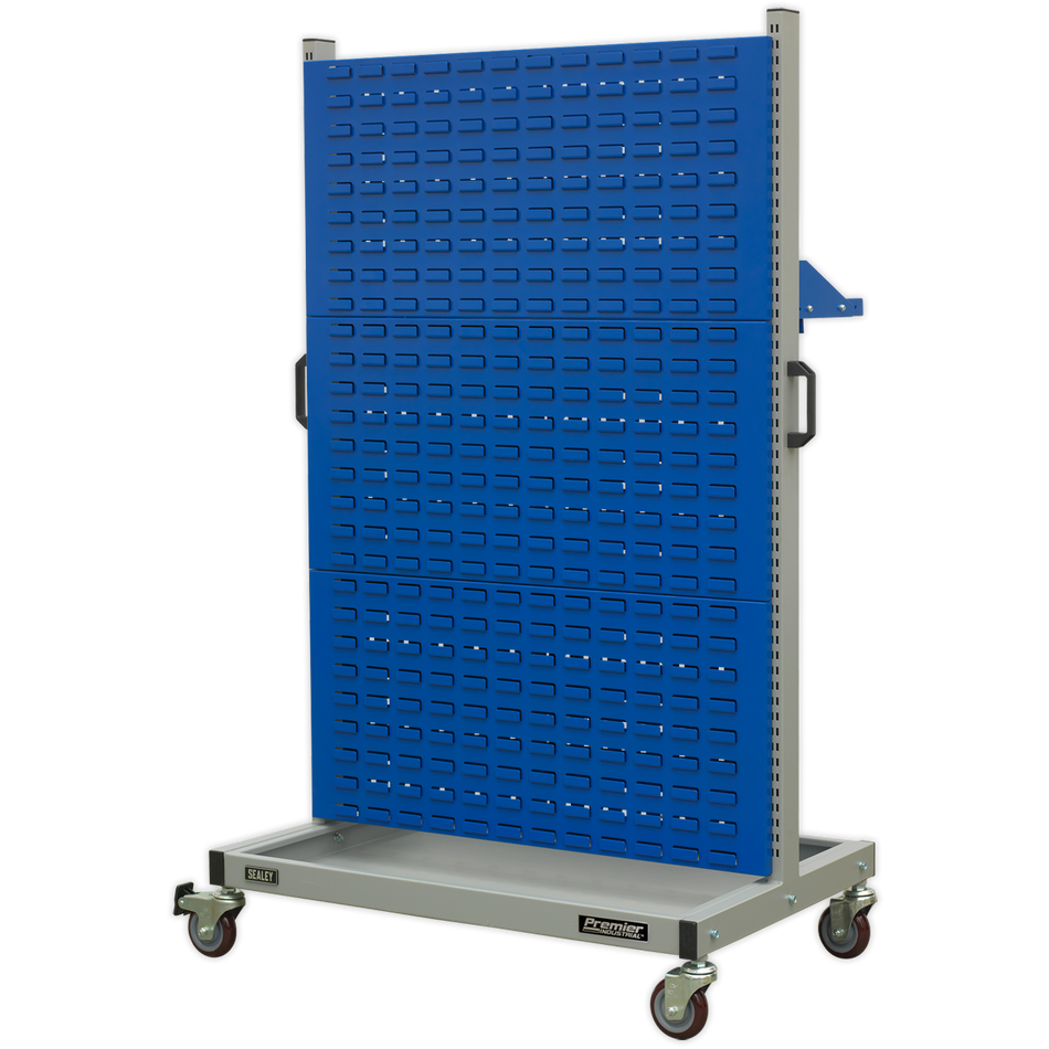 APICCOMBO1 Premier Industrial Mobile Storage System with Shelf