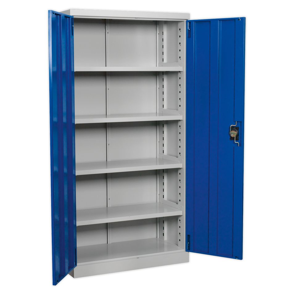 APICCOMBOF4 Premier Industrial Cabinet with 4 Shelves 1800mm