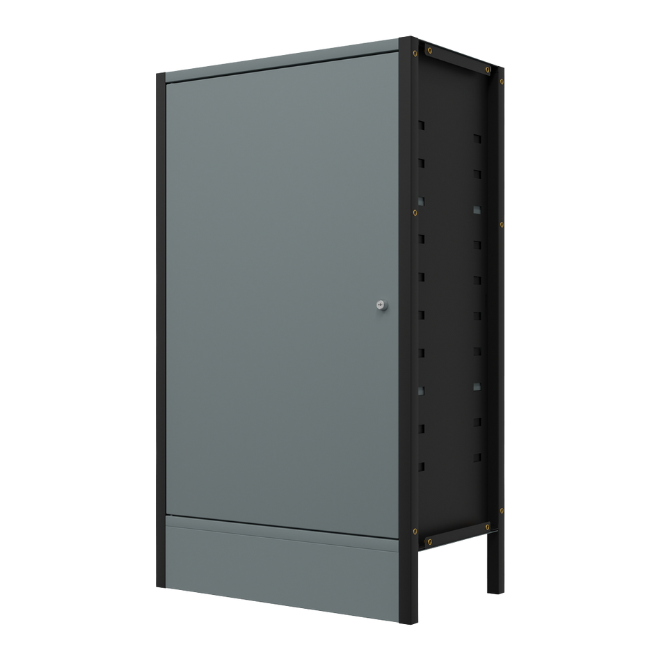 APMRB3 Modular Storage Base Cupboard Unit 3 Shelves 580mm