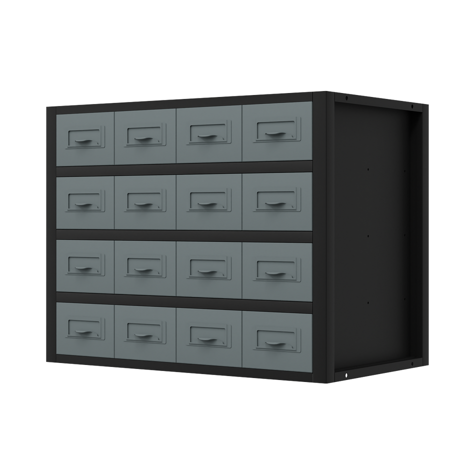 APMRM5 Modular Storage Mid Unit 16 Small Drawers 580mm