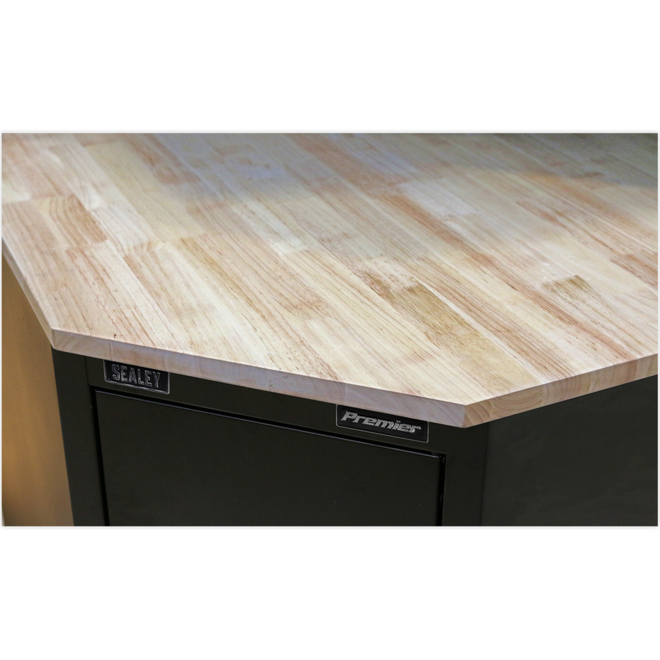 APMS18 Premier Hardwood Corner Worktop 930mm