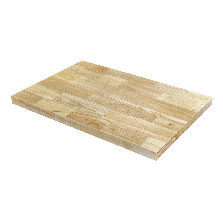 APMS30WA Superline PRO Black Edition Rubber Wood Worktop 680mm