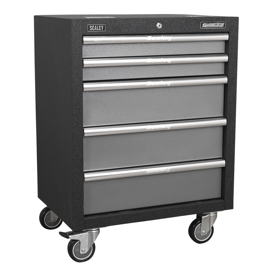 APMSSTACK01SS Superline PRO Storage System with Stainless Worktop 4.92m
