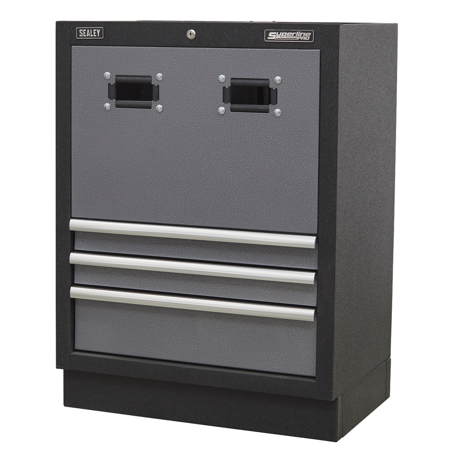 APMS63 Superline PRO Modular Reel Cabinet 3 Drawer 680mm
