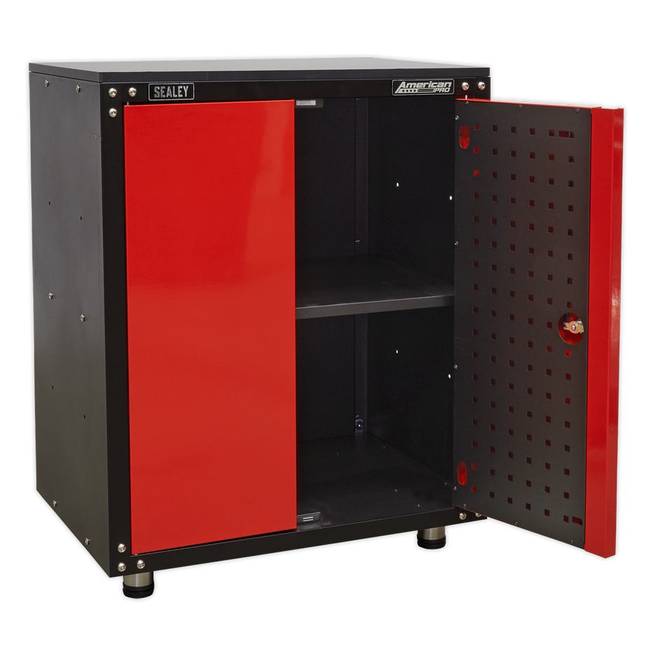APMS81 American PRO Modular Cabinet with Worktop 2 Door 665mm