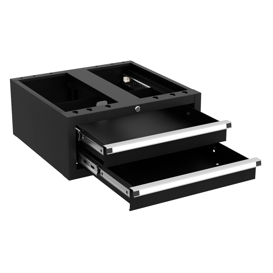 APMWBD2 Superline PRO Modular Double Drawer Unit