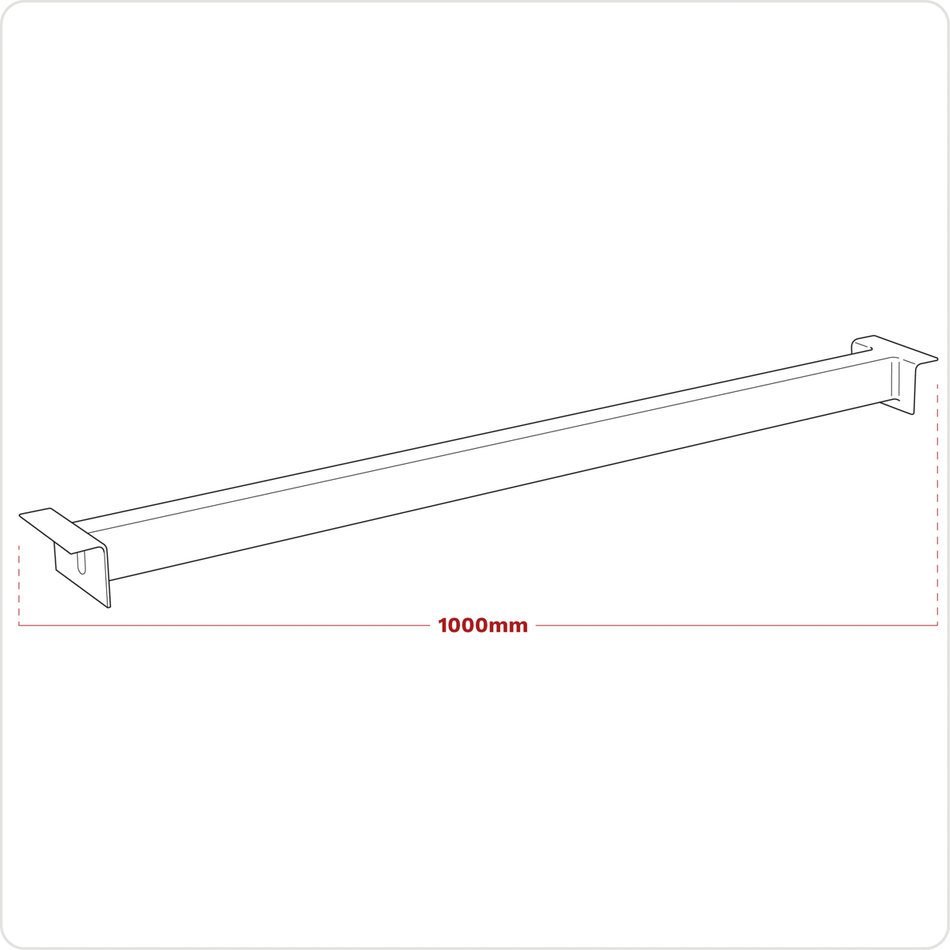 APR/CPS1002 Shelving Panel Support 1000mm