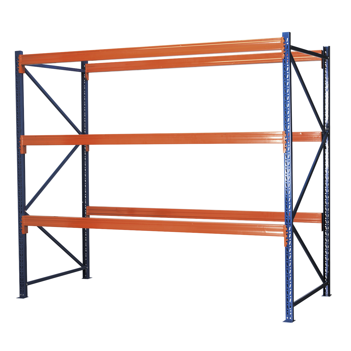 Sealey APR3001 Heavy-Duty Racking Unit with 3 Beam Set 1000kg Capacity ...